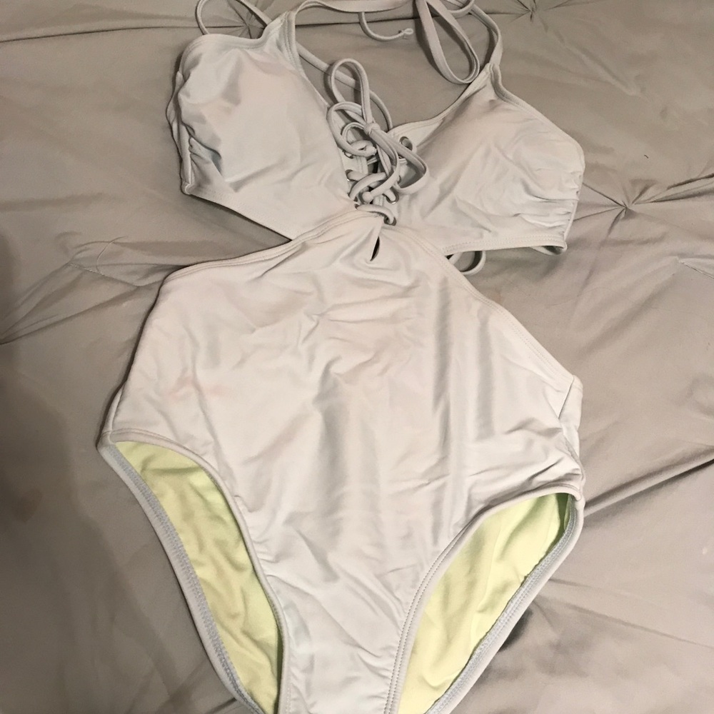Light blue one piece